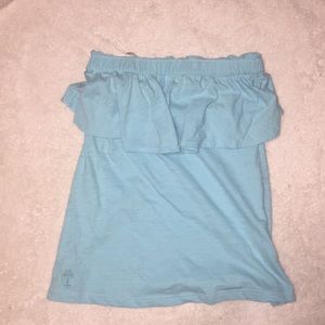 Lilly Pulitzer strapless shirt